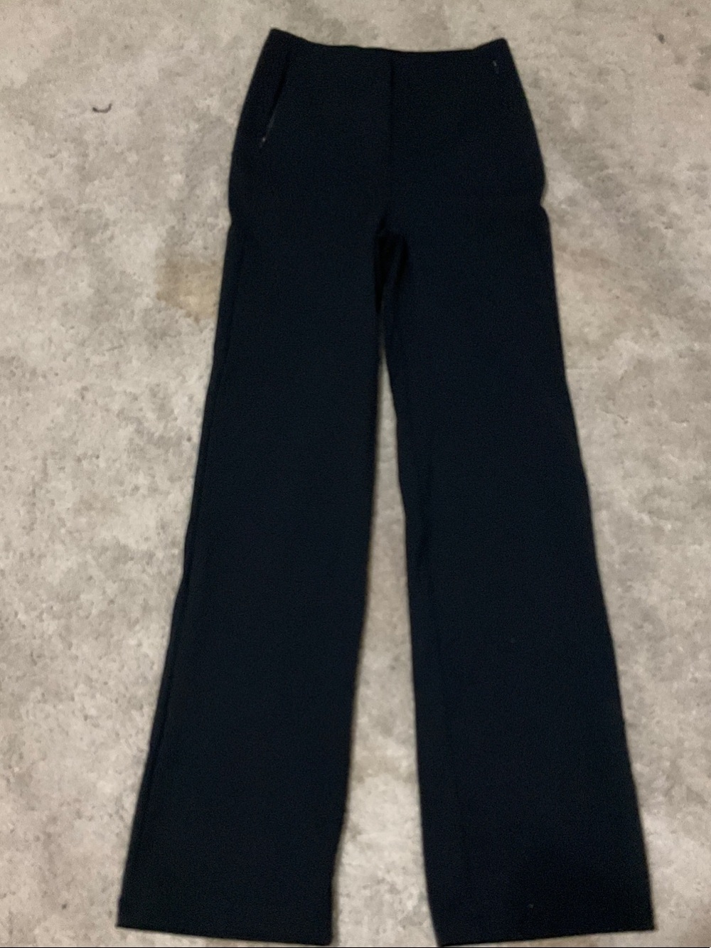 lululemon athletica Black Wide-Leg High-Rise Pants